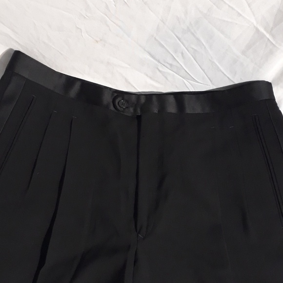 Womens Super 100s Worsted Wool Dress Pants Size 34 - Picture 2 of 8